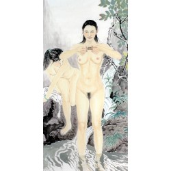 Chinese Figure Painting - CNAG013144