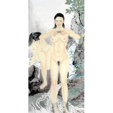Chinese Figure Painting - CNAG013144