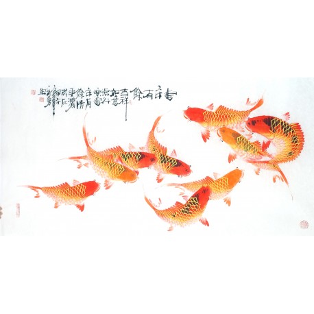 Chinese Fish Painting - CNAG013149