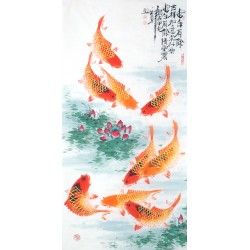 Chinese Fish Painting - CNAG013156