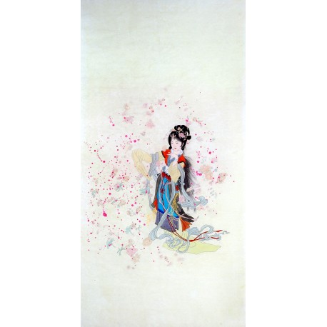 Chinese Figure Painting - CNAG013159