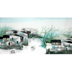 Chinese Landscape Painting - CNAG013186