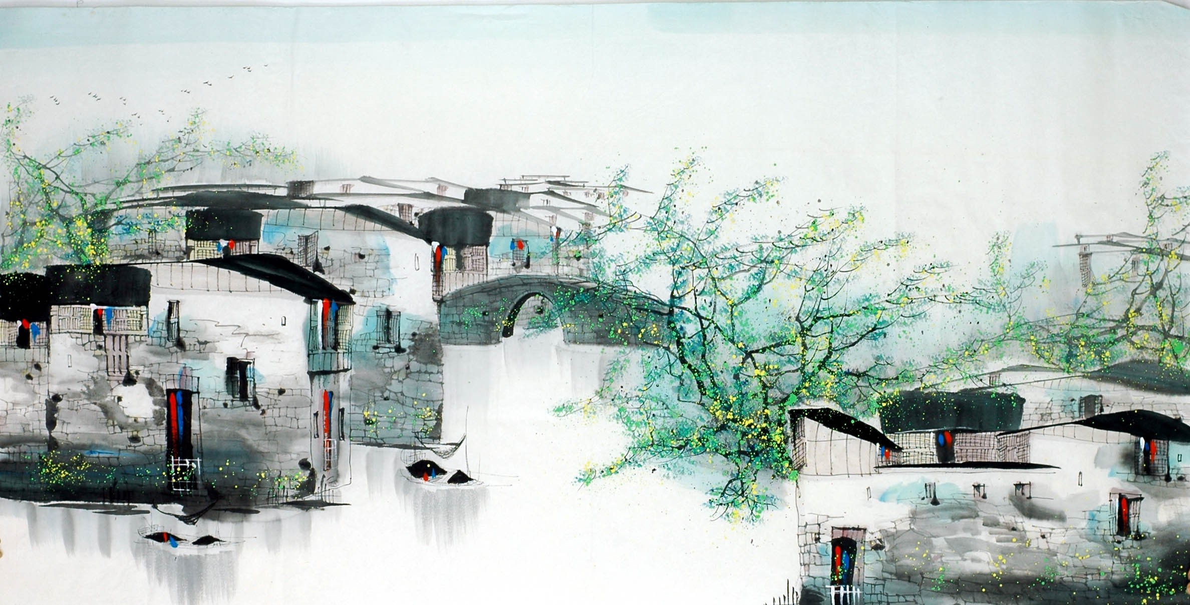 Chinese Landscape Painting - CNAG013187