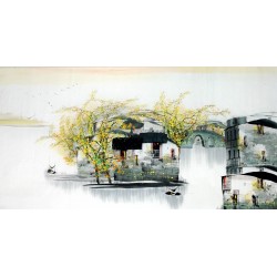 Chinese Landscape Painting - CNAG013188
