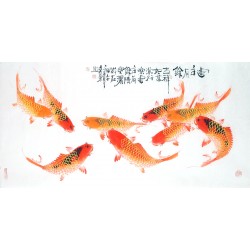 Chinese Fish Painting - CNAG013211