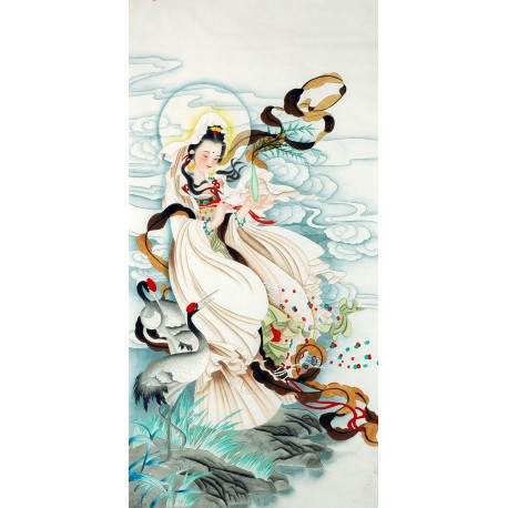 Chinese Guanyin Painting - CNAG013233