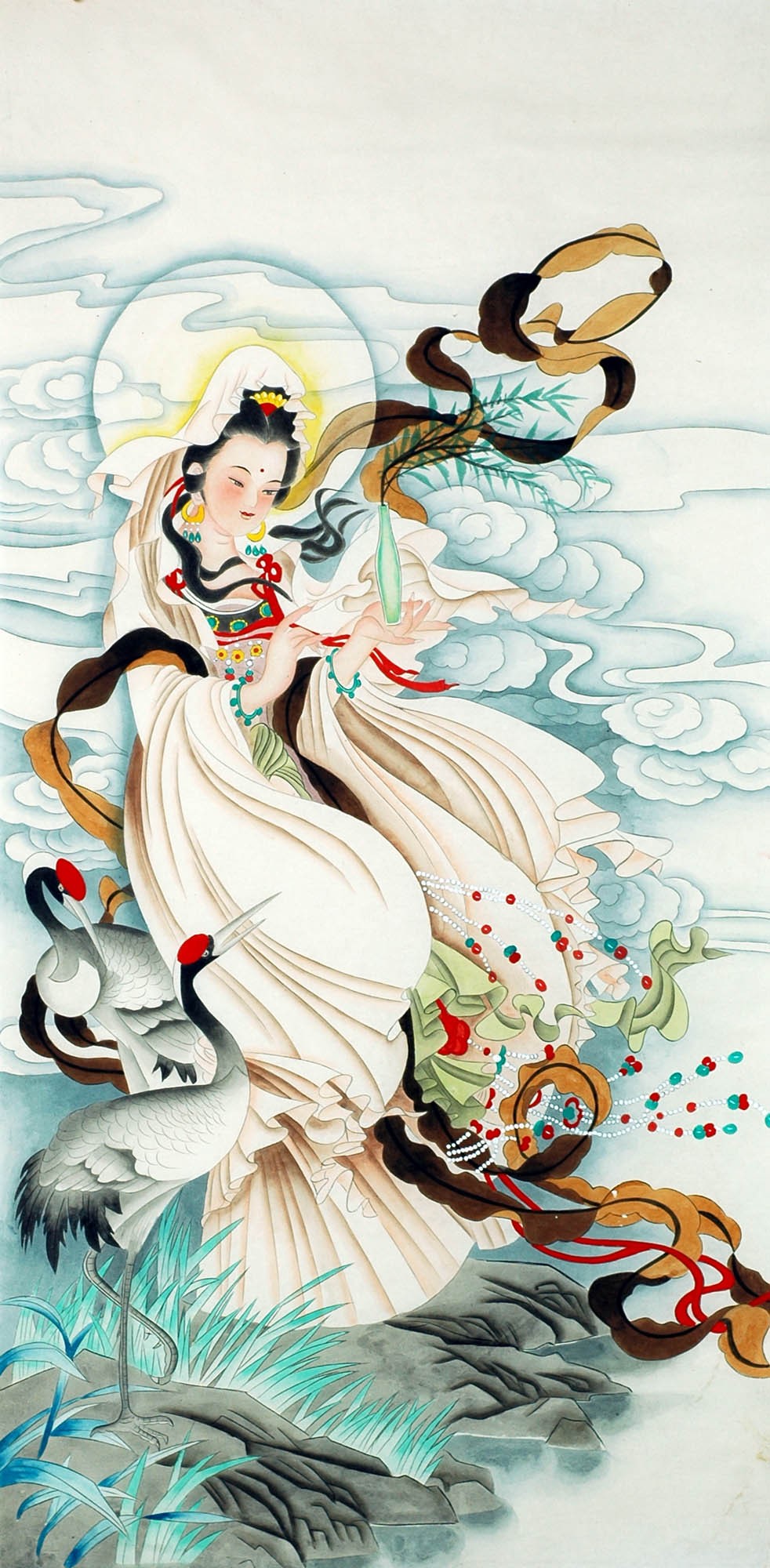 Chinese Guanyin Painting - CNAG013233