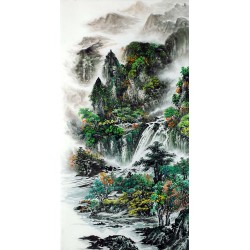 Chinese Landscape Painting - CNAG013241