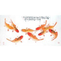 Chinese Fish Painting - CNAG013244