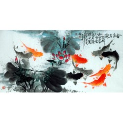 Chinese Fish Painting - CNAG013249