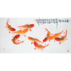 Chinese Fish Painting - CNAG013250
