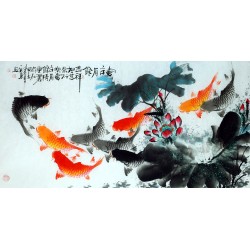 Chinese Fish Painting - CNAG013253