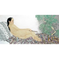 Chinese Figure Painting - CNAG013260