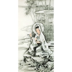 Chinese Guanyin Painting - CNAG013262