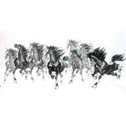 Chinese Horse Painting - CNAG013282