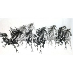 Chinese Horse Painting - CNAG013286