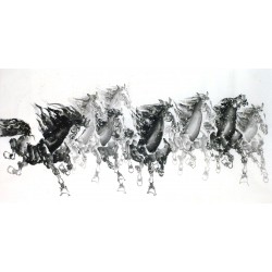 Chinese Horse Painting - CNAG013288