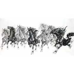 Chinese Horse Painting - CNAG013289