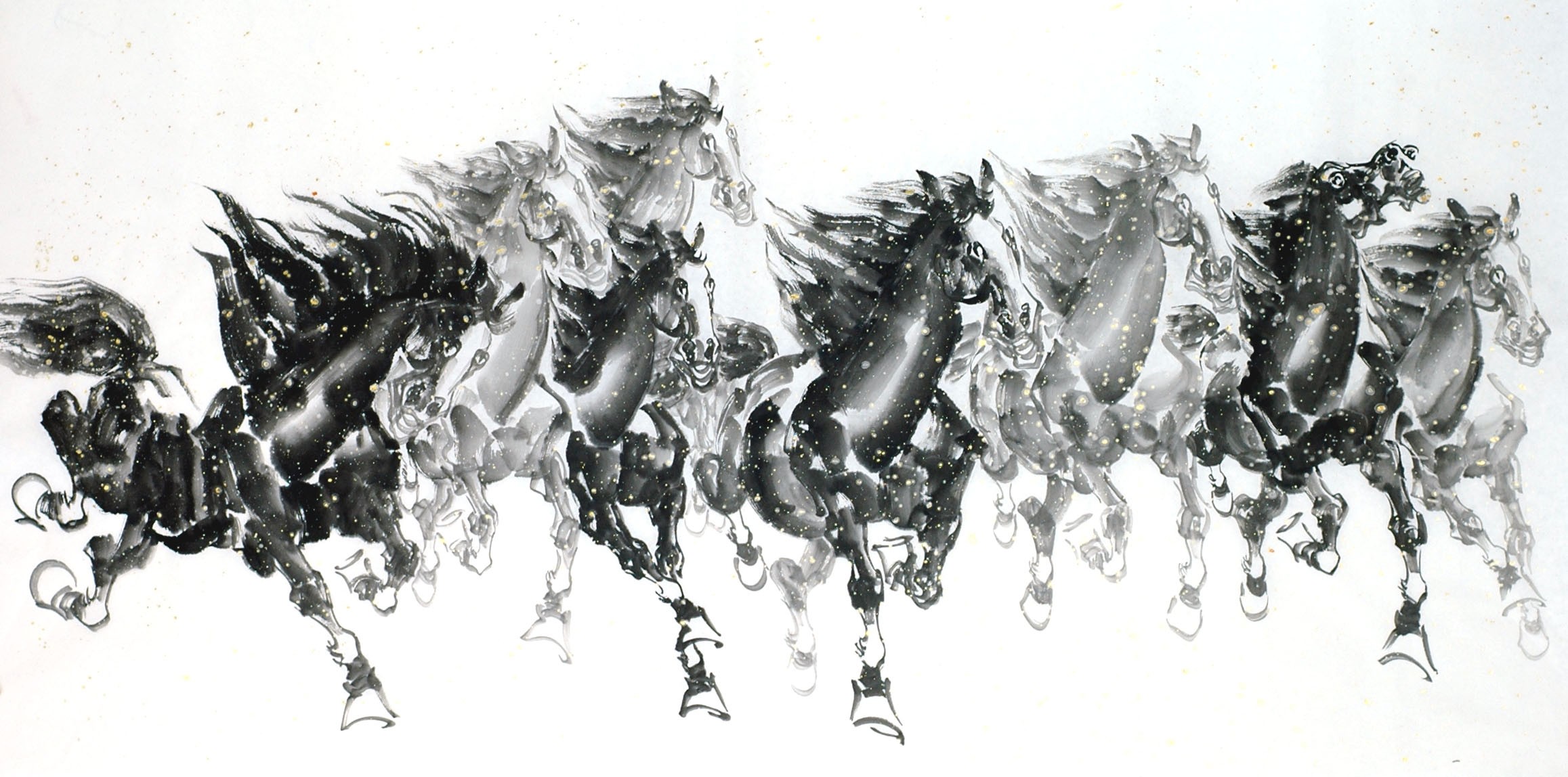 Chinese Horse Painting - CNAG013290
