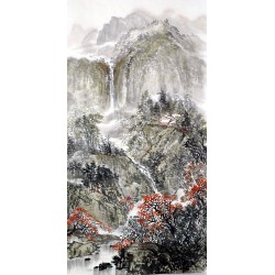 Chinese Landscape Painting - CNAG013294