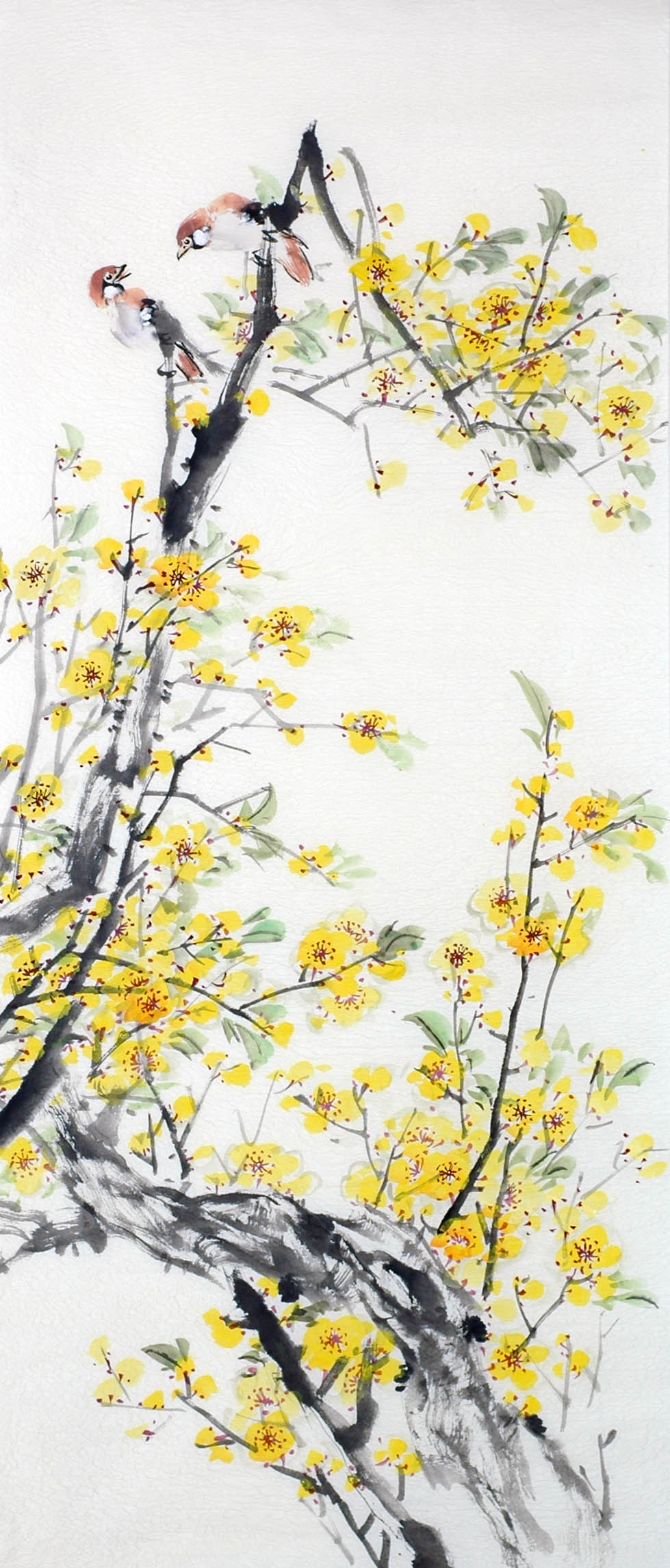 Chinese Flowers&Trees Painting - CNAG013301