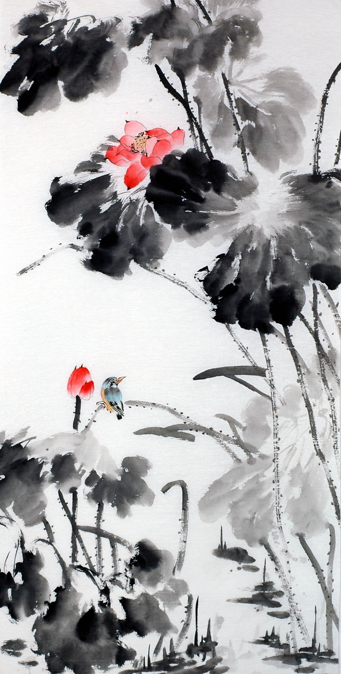 Chinese Flowers&Trees Painting - CNAG013302