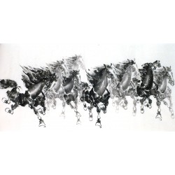 Chinese Horse Painting - CNAG013314
