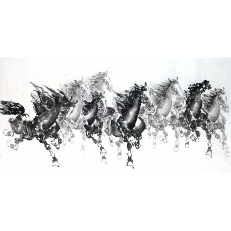 Chinese Horse Painting - CNAG013320