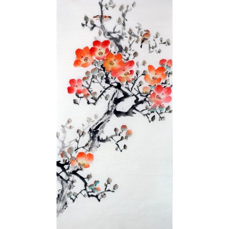Chinese Flowers&Trees Painting - CNAG013353