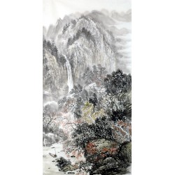 Chinese Landscape Painting - CNAG013358