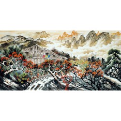 Chinese Landscape Painting - CNAG013359