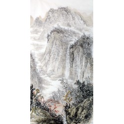 Chinese Landscape Painting - CNAG013361