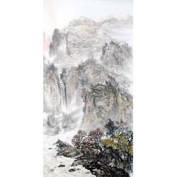 Chinese Landscape Painting - CNAG013362
