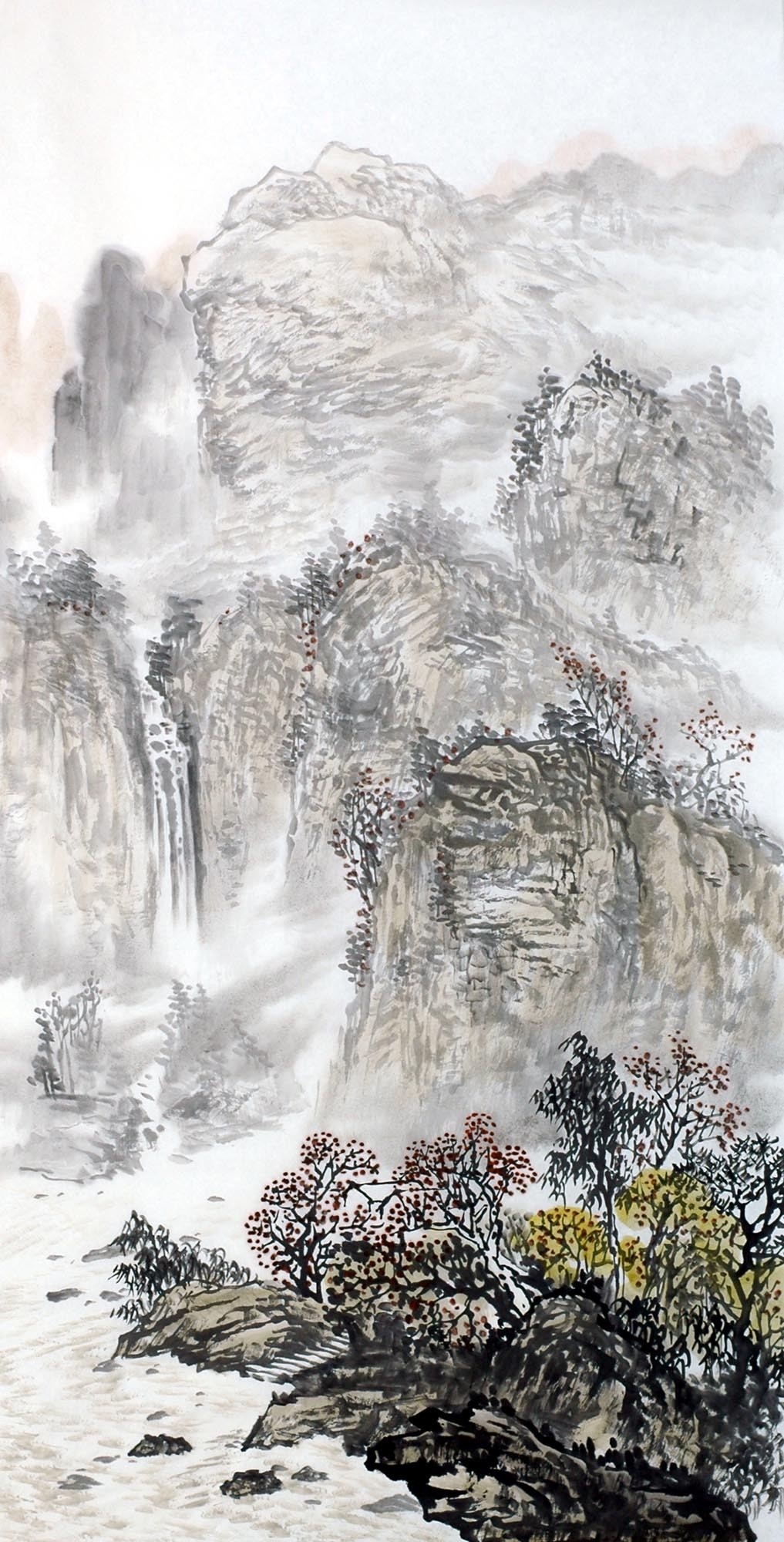 Chinese Landscape Painting - CNAG013362
