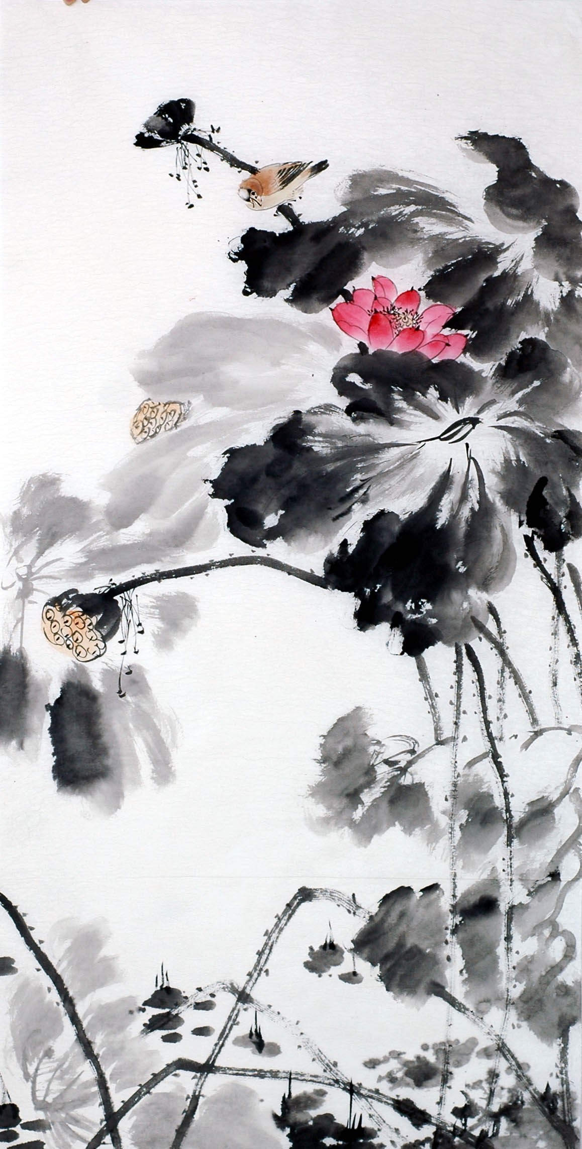 Chinese Flowers&Trees Painting - CNAG013379
