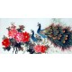 Chinese Peacock Painting - CNAG013381