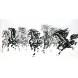 Chinese Horse Painting - CNAG013383