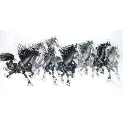 Chinese Horse Painting - CNAG013389