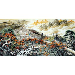 Chinese Landscape Painting - CNAG013392