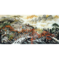 Chinese Landscape Painting - CNAG013394