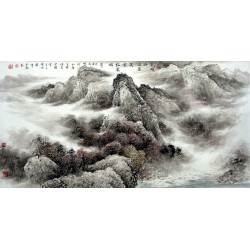 Chinese Landscape Painting - CNAG013421