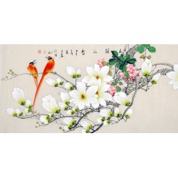 Chinese Flowers&Trees Painting - CNAG013425