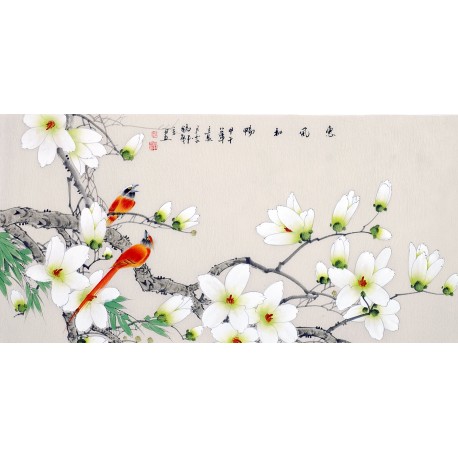 Chinese Flowers&Trees Painting - CNAG013428