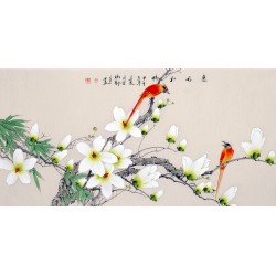 Chinese Flowers&Trees Painting - CNAG013433