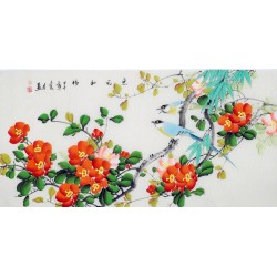 Chinese Flowers&Trees Painting - CNAG013434