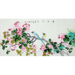 Chinese Flowers&Trees Painting - CNAG013440