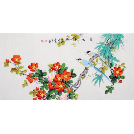 Chinese Flowers&Trees Painting - CNAG013441