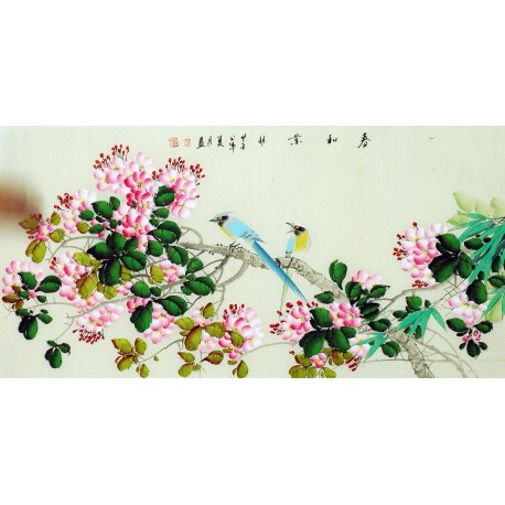 Chinese Flowers&Trees Painting - CNAG013444