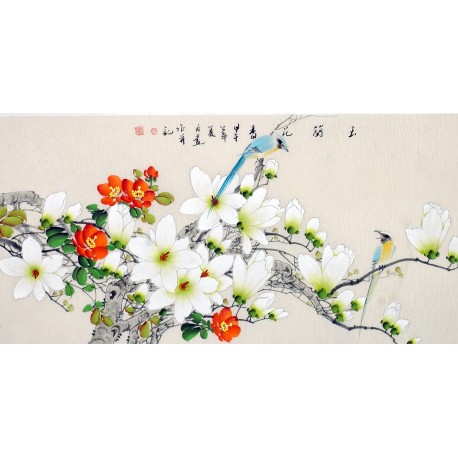 Chinese Flowers&Trees Painting - CNAG013449