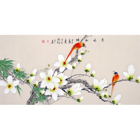 Chinese Flowers&Trees Painting - CNAG013450